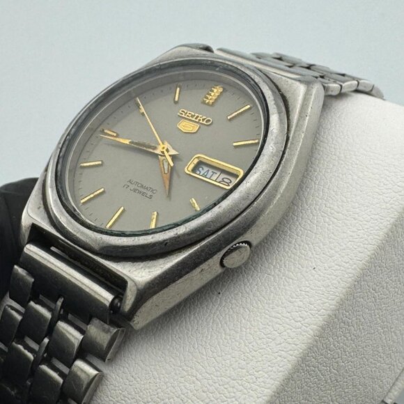 Seiko 5 Automatic 17 Jewels - Vintage Wrist Watch - Made in Japan - Picture 4 of 7